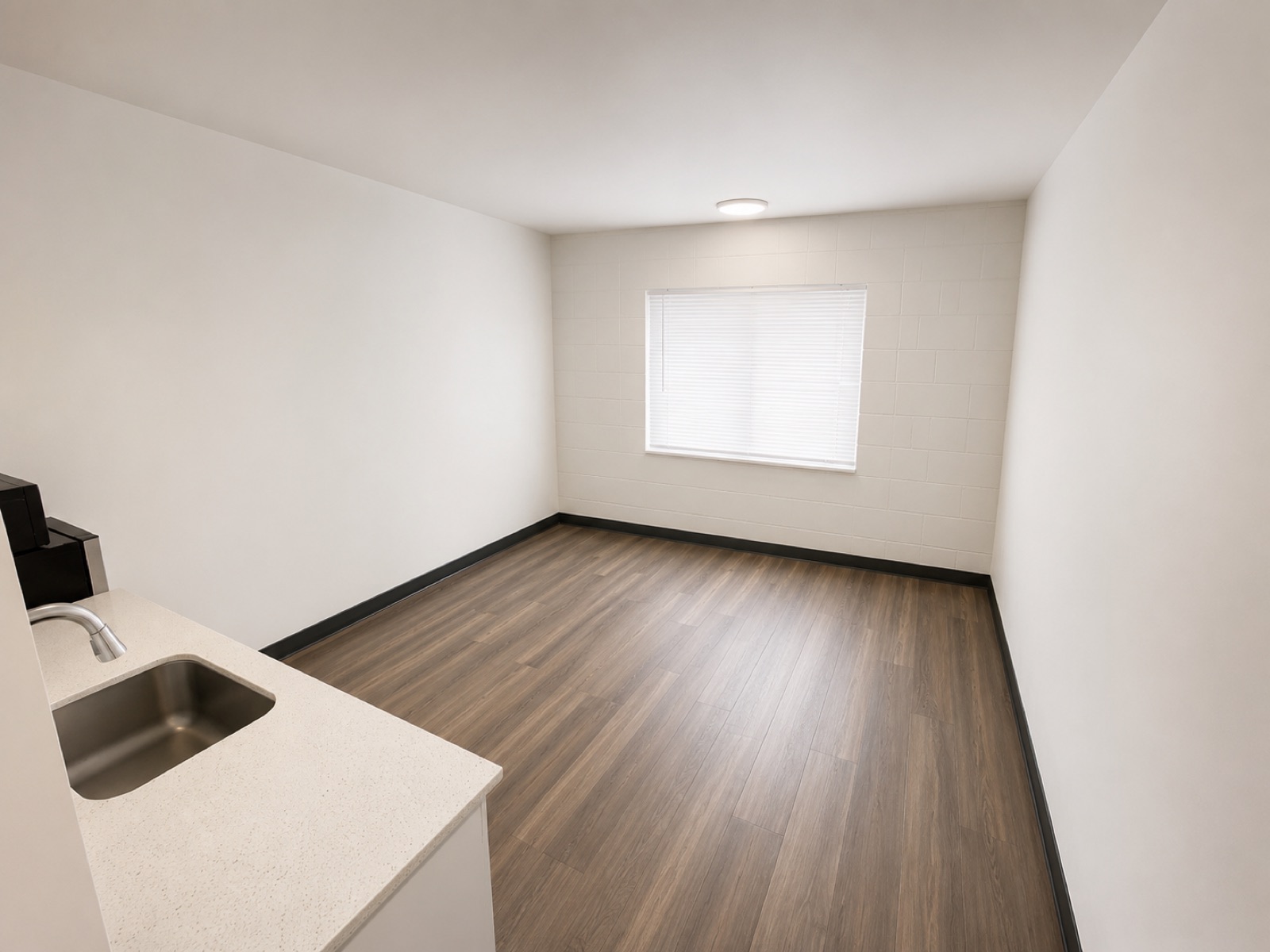 Studio apartment interior